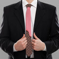 Strawberry Ice Cream Melted Print Necktie