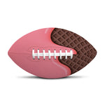 Strawberry Ice Cream Melted Print Rugby Ball