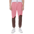 Strawberry Ice Cream Melted Print Joggers