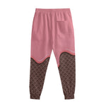 Strawberry Ice Cream Melted Print Sweatpants
