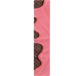 Strawberry Ice Cream Melted Print Table Runner
