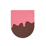 Strawberry Ice Cream Melted Print Toilet Lid Cover