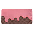 Strawberry Ice Cream Melted Print Towel