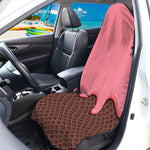Strawberry Ice Cream Melted Print Waterproof Car Seat Cover