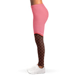 Strawberry Ice Cream Melted Print Women's Leggings