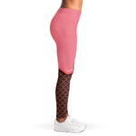 Strawberry Ice Cream Melted Print Women's Leggings