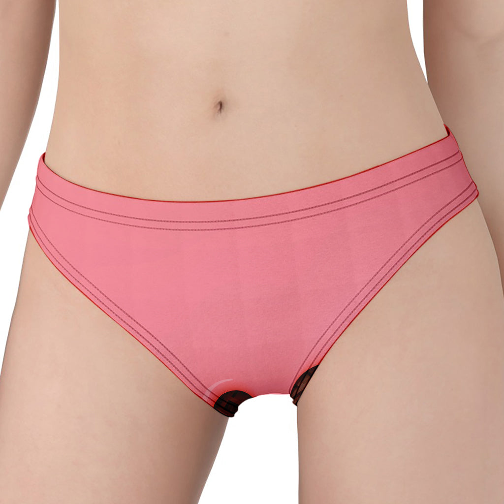 Strawberry Ice Cream Melted Print Women's Panties