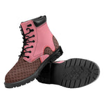 Strawberry Ice Cream Melted Print Work Boots