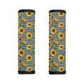 Stripe Sunflower Pattern Print Handle Covers