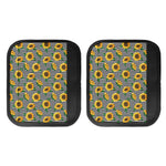 Stripe Sunflower Pattern Print Handle Covers