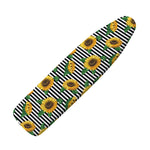 Stripe Sunflower Pattern Print Ironing Board Cover