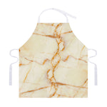 Sugar Brown Marble Print Adjustable Apron