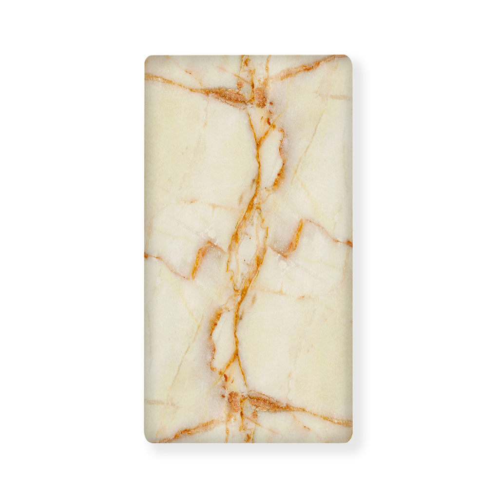 Sugar Brown Marble Print Baby Crib Sheet