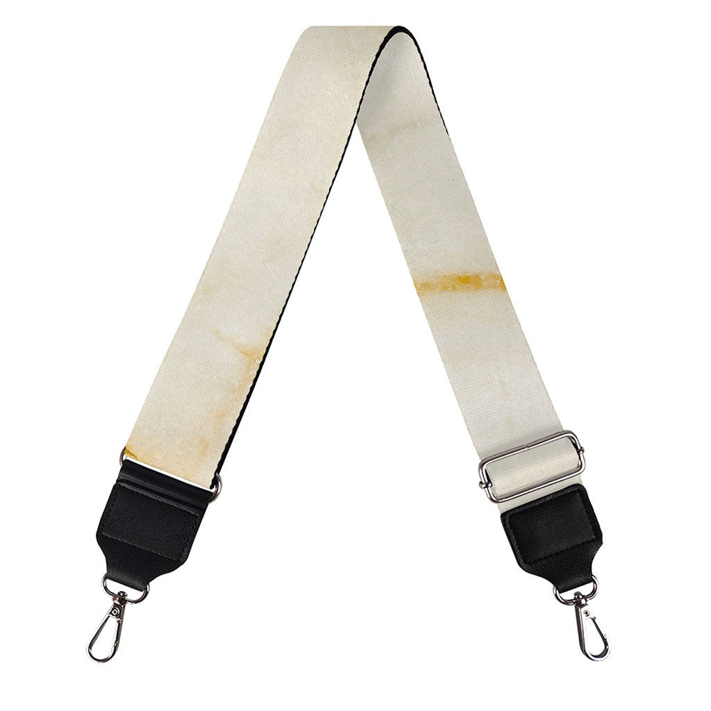 Sugar Brown Marble Print Bag Strap