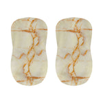 Sugar Brown Marble Print Bar Stool Covers
