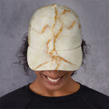 Sugar Brown Marble Print Baseball Cap