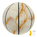 Sugar Brown Marble Print Basketball