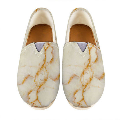 Sugar Brown Marble Print Casual Shoes
