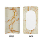 Sugar Brown Marble Print Changing Pad Cover