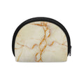 Sugar Brown Marble Print Coin Purse
