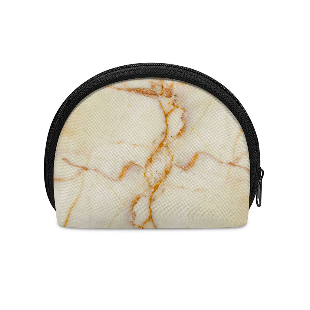 Sugar Brown Marble Print Coin Purse