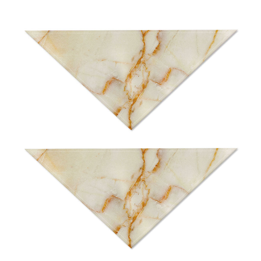 Sugar Brown Marble Print Dog Bandana