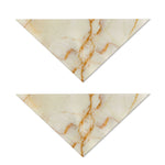 Sugar Brown Marble Print Dog Bandana