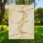 Sugar Brown Marble Print Garden Flag