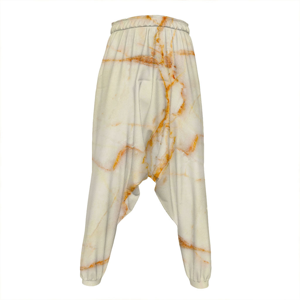 Sugar Brown Marble Print Hammer Pants