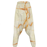 Sugar Brown Marble Print Hammer Pants