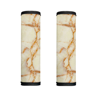 Sugar Brown Marble Print Handle Covers