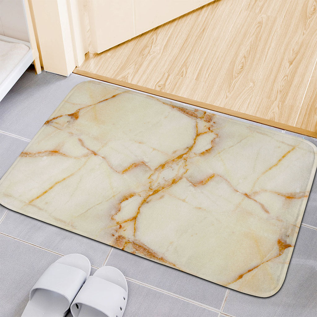 Sugar Brown Marble Print Indoor Door Mat