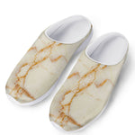 Sugar Brown Marble Print Mesh Casual Shoes