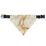Sugar Brown Marble Print Over The Collar Dog Bandana