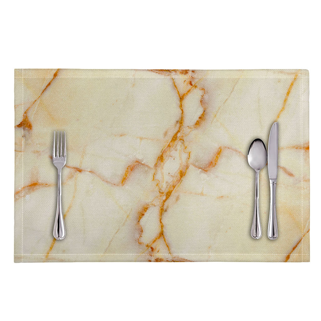 Sugar Brown Marble Print Placemat