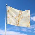 Sugar Brown Marble Print Polyester Flag