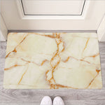 Sugar Brown Marble Print Rubber Doormat