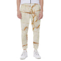 Sugar Brown Marble Print Joggers