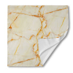 Sugar Brown Marble Print Silk Bandana
