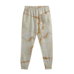 Sugar Brown Marble Print Sweatpants