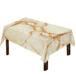 Sugar Brown Marble Print Tablecloth