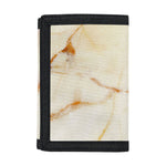 Sugar Brown Marble Print Trifold Wallet