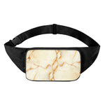 Sugar Brown Marble Print Waist Bag