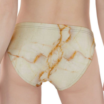 Sugar Brown Marble Print Women's Panties