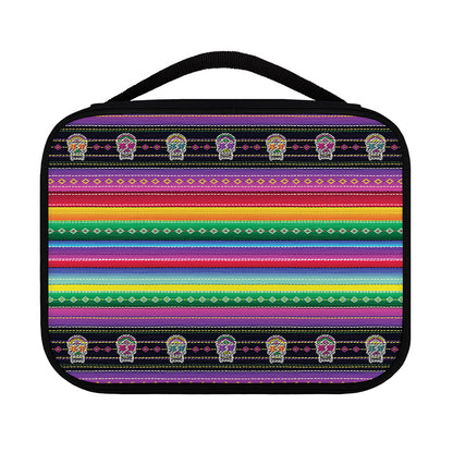 Sugar Skull Mexican Serape Pattern Print Classic Bible Case