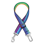 Sugar Skull Mexican Serape Pattern Print Dog Seat Belt