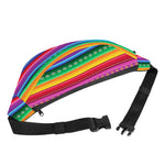 Sugar Skull Mexican Serape Pattern Print Fanny Pack