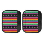 Sugar Skull Mexican Serape Pattern Print Handle Covers