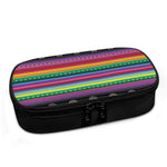 Sugar Skull Mexican Serape Pattern Print Insulin Cooler Travel Case