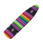 Sugar Skull Mexican Serape Pattern Print Ironing Board Cover